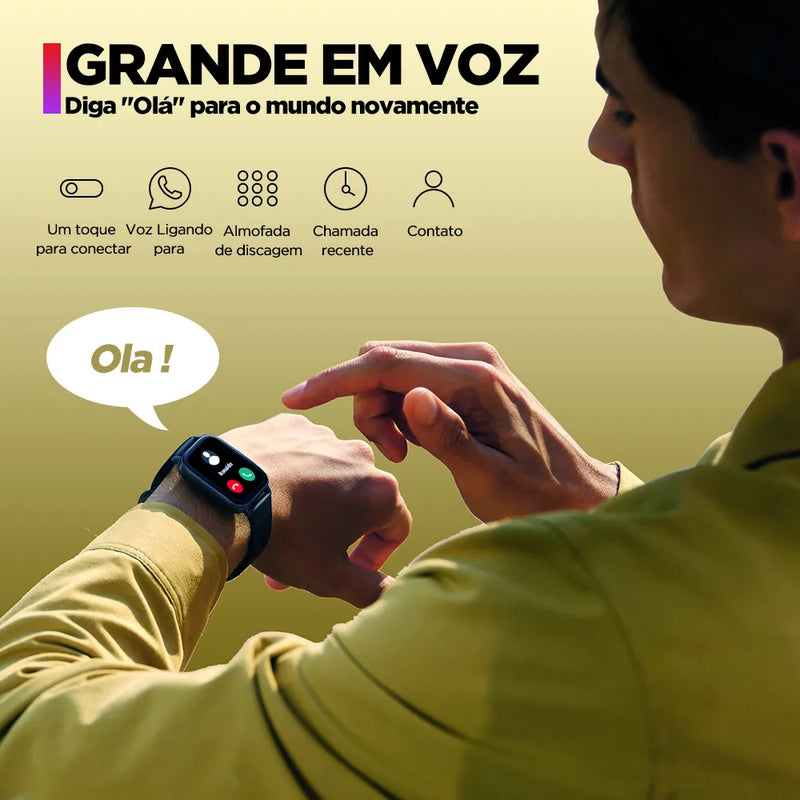 Smartwatch Zeblaze Btalk Lite - Versão completa